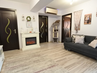Bloc 2014-Vadul Bistriței-etajul 2-apartament 3 camere-mobilat-utilat-renovat