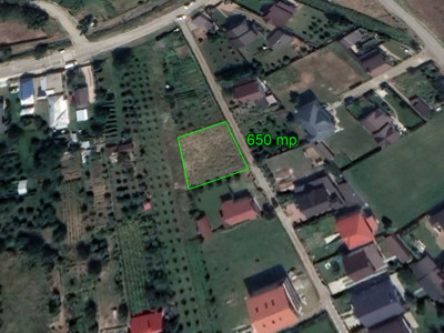 Sarata - teren pentru casa - 650 mp - pozitie deosebita