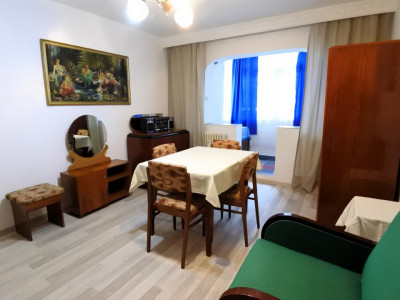 Alecu Russo - apartament 2 camere semidecomandate - mobilat - utilat