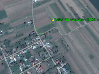Traian - teren ideal investiție - 4.200 mp -  preț 6 EUR/mp