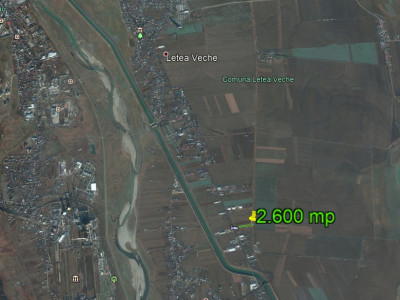 Letea Veche - stradal - teren 2.191 mp - ideal investiție