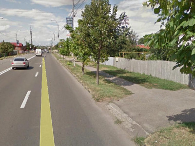 Calea Romanului - teren 2.400 mp - deschidere 12 ml la șosea
